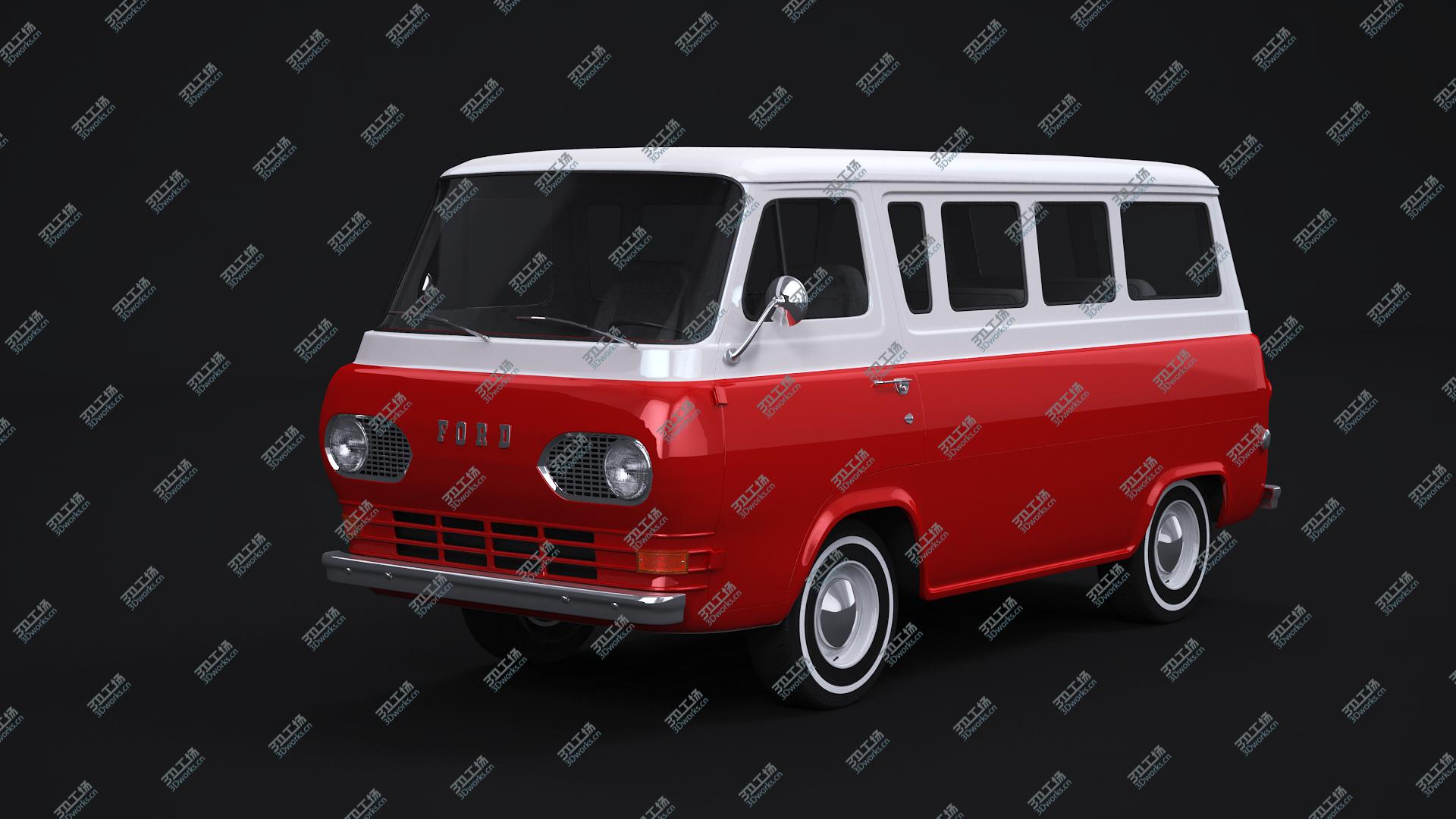 images/goods_img/202104091/1961 Ford Econoline E-100 Bus 3D model/1.jpg